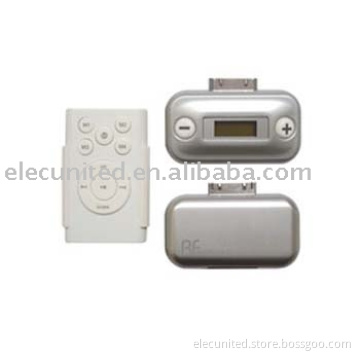 For iPod FM Transmitter with RF Remote